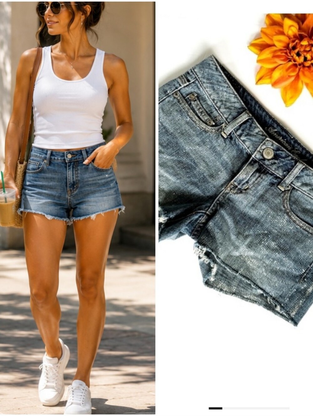 American Eagle Jeans Shorts.